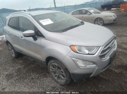 Salvage 2019 FORD ECOSPORT - Small image. Stock# 32627542