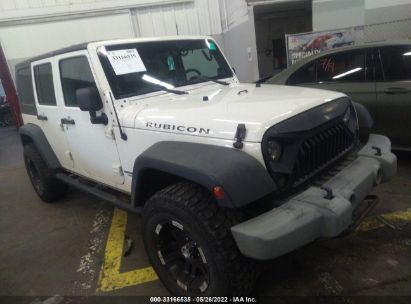 Salvage Title 2010 Jeep Wrangler Unlimited 3.8L Public Auction in 