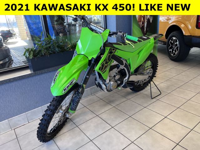 Clean Title 2021 Kawasaki Kx450 1.0L For Sale in Jeffersonville IN 