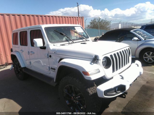 Auction Ended: Salvage Car 2020 Jeep Wrangler Unlimited is Sold in ONLINE CA  | VIN: 1C4HJXEM9LW******