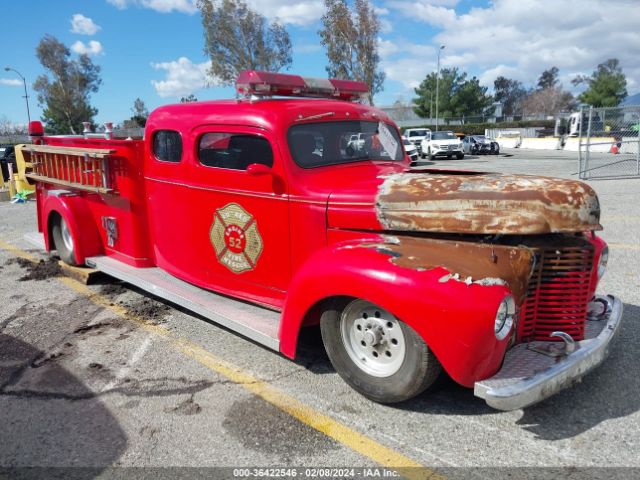 Global Auto Auctions: 1947 INTERNATIONAL FIRE TRUCK