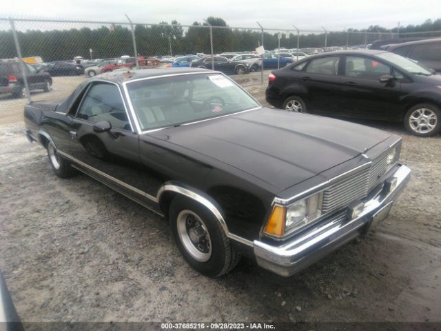 Global Auto Auctions: 1981 CHEVROLET EL CAMINO