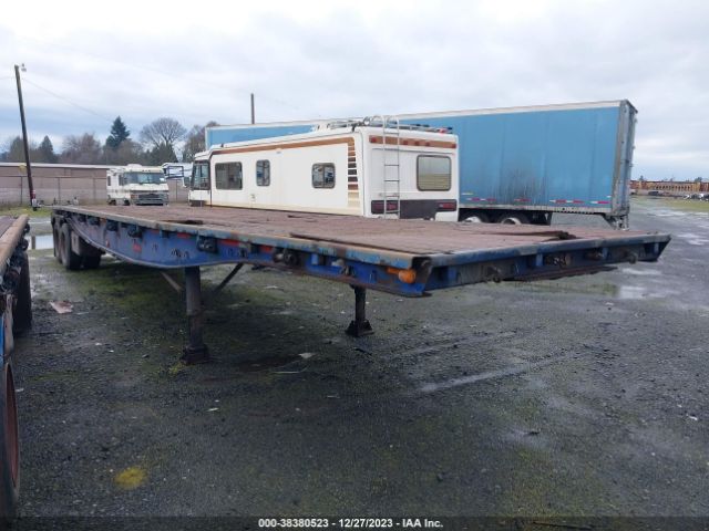 ALLOY TRAILERS INC FLATBED PUP TRAILER