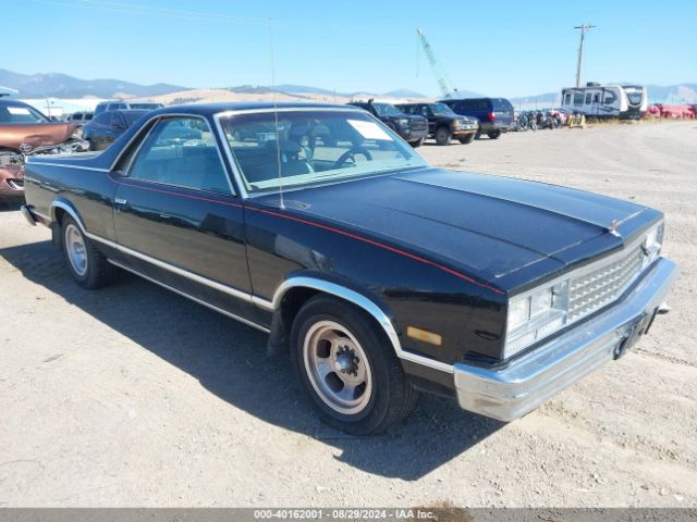 Global Auto Auctions: 1983 CHEVROLET EL CAMINO