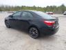 2T1BURHE0GC****** Salvage and Repairable 2016 Toyota Corolla in AL - Athens