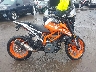 MD2JPJ404HC****** Wrecked 2017 KTM 390 Duke in Massachusetts State