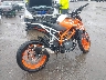 MD2JPJ404HC****** Salvage and Wrecked 2017 KTM 390 Duke in Massachusetts State