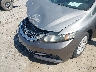 2HGFB2F57DH****** Salvage and Repairable 2013 Honda Civic in North Carolina State