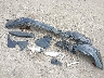 4T1BF1FK2HU****** Wrecked 2017 Toyota Camry in Indiana State