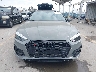 WAUC4CF5XNA****** Wrecked 2022 Audi S5 in California State