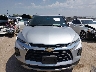 3GNKBBRAXMS****** Wrecked 2021 Chevrolet Blazer in Texas State