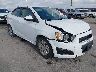 1G1JC5SH4E4****** Wrecked 2014 Chevrolet Sonic in Texas State