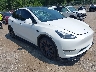 7SAYGDEF1NF****** Salvage and Wrecked 2022 Tesla Model Y in Electric Vehicle Auctions