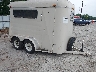 AT882*** Salvamento y Destrozados 1988 Arndt Trailers 8x12 2 Horse Trailer en Atlanta South