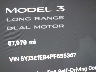 5YJ3E1EB4PF****** Salvage 2023 Tesla Model 3