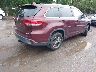5TDJZRFH1JS****** Salvage and Wrecked 2018 Toyota Highlander in Rhode Island State