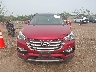 5XYZWDLA3JG****** Wrecked 2018 Hyundai Santa Fe in New York State