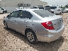 2HGFB2F58CH****** Salvage and Repairable 2012 Honda Civic in Houston North
