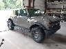 1FMEE8BP9SL****** Salvage and Wrecked 2025 Ford Bronco in Dream Rides