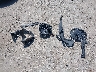 WP0AA2Y13NS****** Wrecked 2022 Porsche Taycan in Texas State