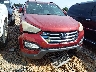 5XYZU3LB8EG****** Wrecked 2014 Hyundai Santa Fe in North Carolina State