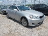 JTHCK262872****** Salvage and Wrecked 2007 Lexus IS 250 in San Antonio South