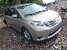 5TDKZ3DC1HS****** Salvage and Wrecked 2017 Toyota Sienna in Indianapolis