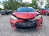 2T1BURHE4EC****** Wrecked 2014 Toyota Corolla in Florida State