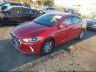 5NPD74LF6HH****** Used and Repairable 2017 Hyundai Elantra in East Bay