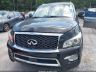 JN8AZ2NF4F9****** Wrecked 2015 Infiniti QX80 in Mississippi State