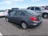 2HGFB2F54CH****** Salvage and Repairable 2012 Honda Civic in Raleigh