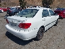JTDBR32E030****** Salvage and Wrecked 2003 Toyota Corolla in California State