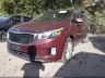 KNDMC5C10F6****** Usados y Reparables 2015 Kia Sedona en Indianapolis