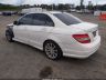 WDDGF54X98F****** Salvage and Repairable 2008 Mercedes-Benz C-Class in Port Murray