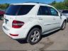 4JGBB86E19A****** Salvage and Wrecked 2009 Mercedes-Benz ML 350 in Connecticut State