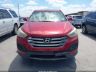 5XYZTDLB0GG****** Wrecked 2016 Hyundai Santa Fe in Texas State